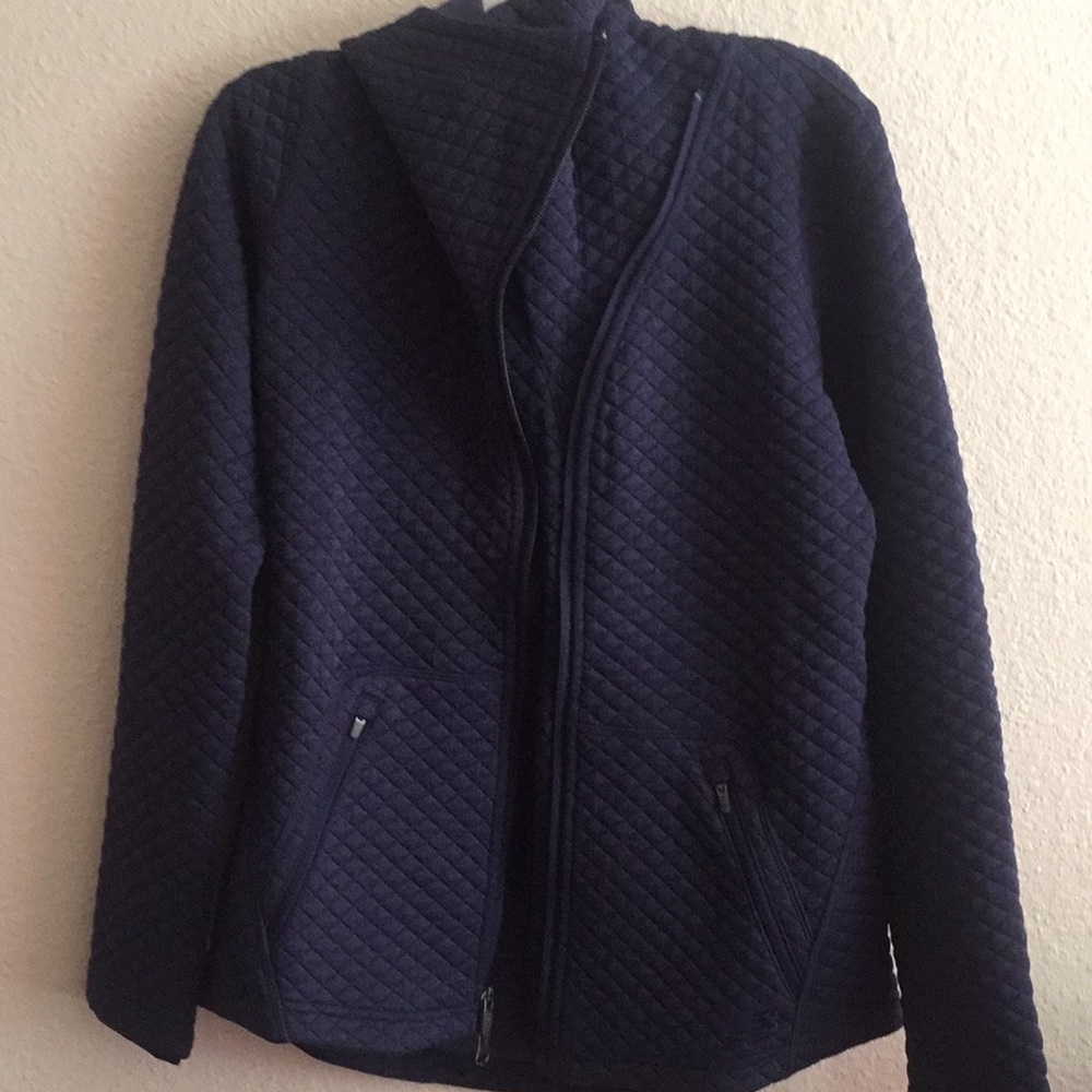 New Balance heat loft asymmetrical jacket